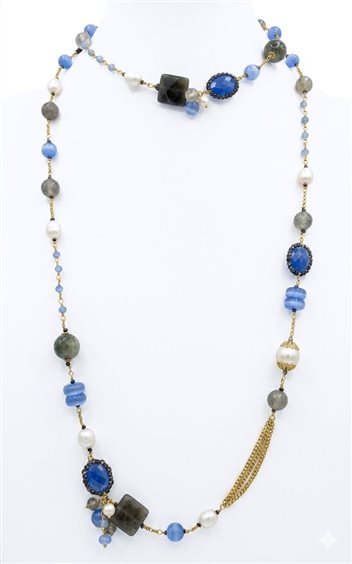 Collana Sicylui Donna in Argento Pietre dure 1550CO2 - 1550CO2